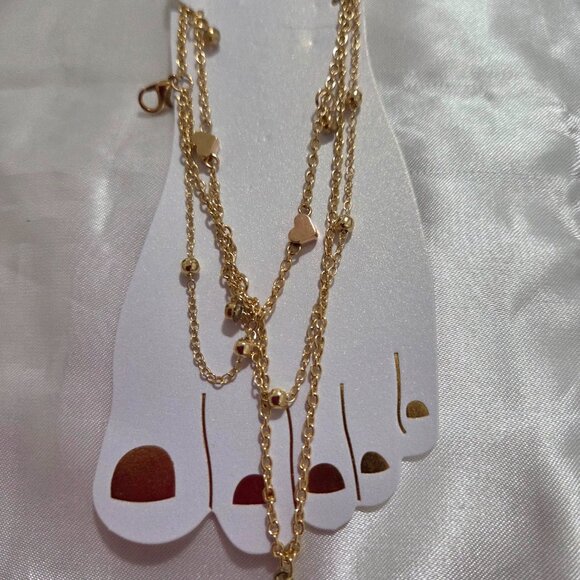 Lot of 8 Princess Accessories Fashion Ankle Chain - Picture 2 of 3